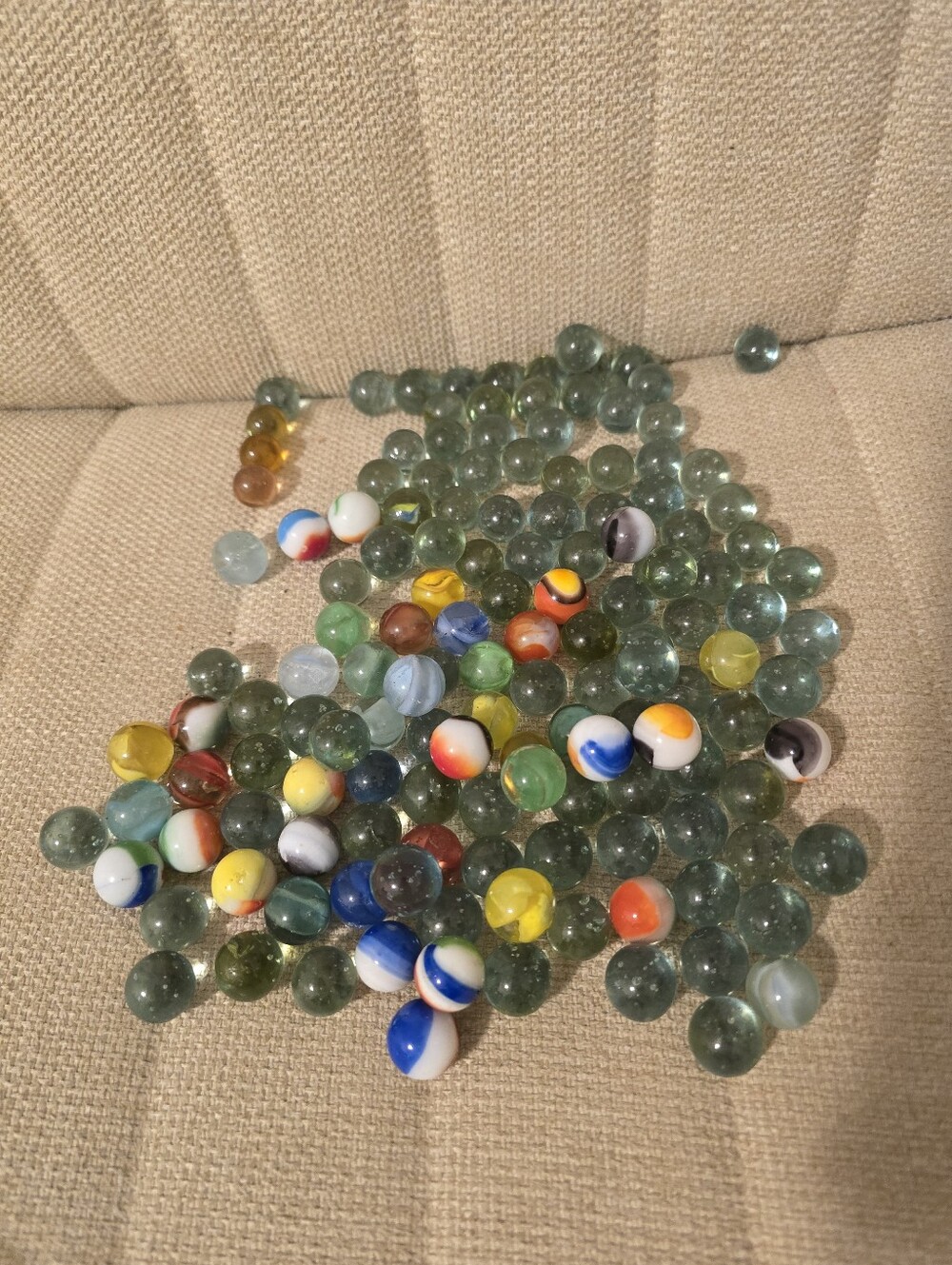 Vintage lot marbles